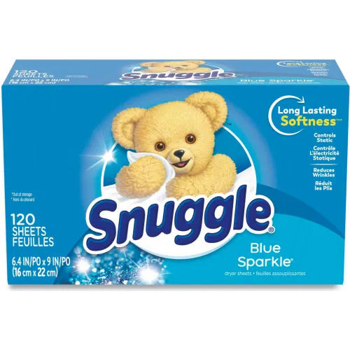Snuggle® Fabric Softener Sheets, Fresh Scent, 120 Sheets/Box